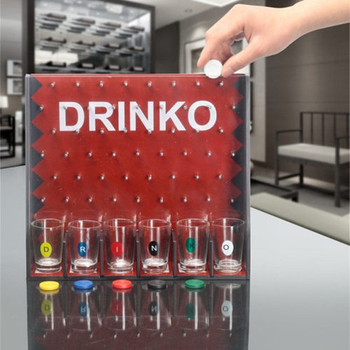 落片炸弹乐吧玩具 斗酒游戏酒架弹球游戏落球道具 经酒娱典 弹珠