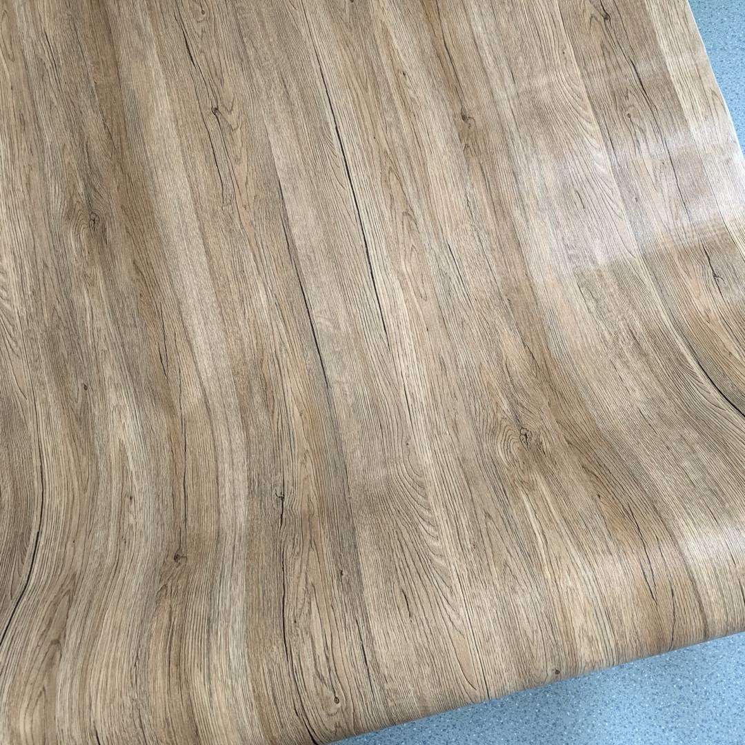 加厚复古怀旧仿木纹自粘墙纸壁纸家居翻新贴纸pvc装饰贴膜波音片