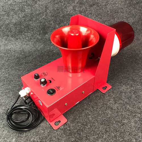 天车行车用一体化声光报警器EC7120-801报警喇叭LED警示灯蜂鸣器