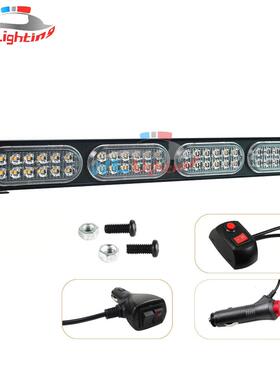 亚马逊热卖款 48LED长条爆闪灯 长杠灯 棍子灯 4节中网警示灯