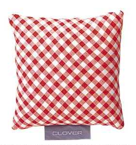 CLOVER#23075  方格图案针插 红色  可乐牌针垫