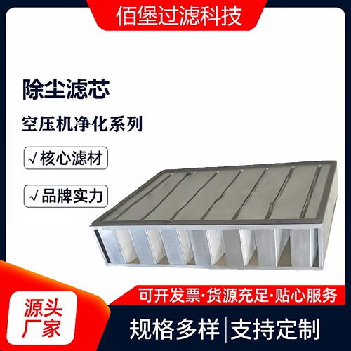 除尘滤板P142812 空气滤芯 板框除尘滤芯滤清器 佰堡过滤