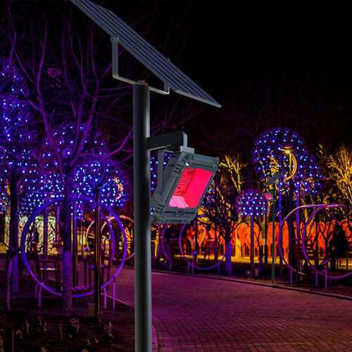 solar light太阳能路灯庭院灯led户外花园太阳能庭院装饰墙壁灯