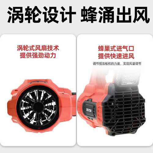 大有充电式吹风机4707鼓风机大功率工业小型车载吹灰家用除尘器