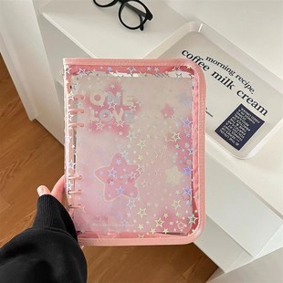 a5韩版可爱小清新四宫格卡册追星专辑小卡收纳册二宫格拍立得相册