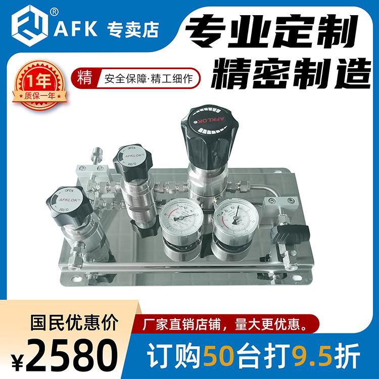 单侧减压系统 单路汇流排带吹扫排空 高压调节器 厂直供AFKLOK