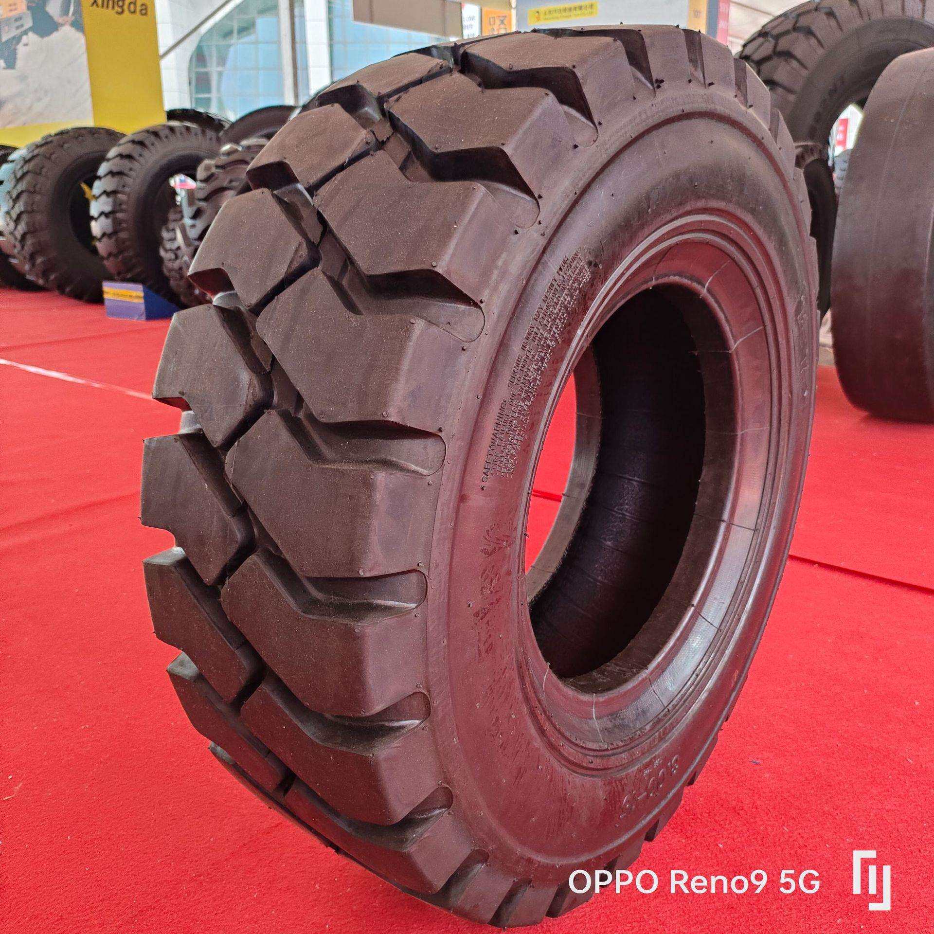 300-15叉车充气轮胎耐磨耐刺扎工业车辆 实心胎工程机械叉车胎