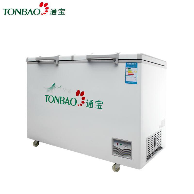 通宝 卧式单温冷冻冷藏冰柜鲜肉海鲜冷柜雪糕柜 商用冷柜BD/C-428