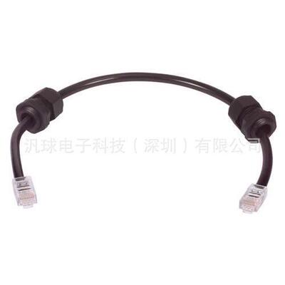 L-COM TRD855WTG-50M 超5类户外级跳线RJ45/RJ45防风雨扣环 现货