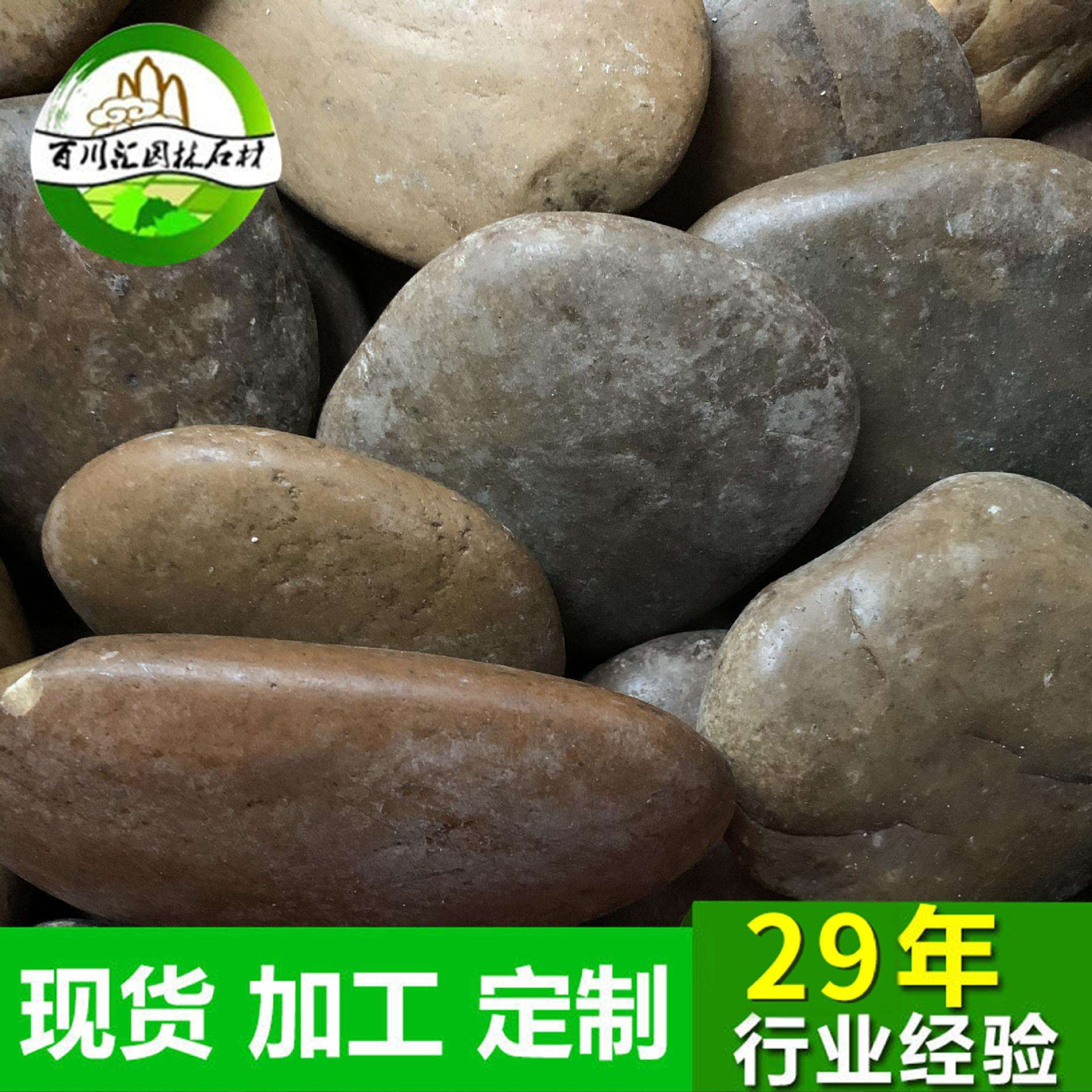 抛光大卵石 五彩卵石 河道园林装饰石 假山制作卵石 墙面地面铺贴