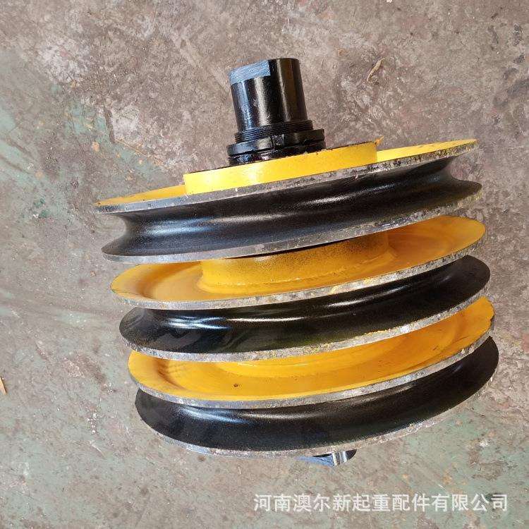 现货供应 起重机械配件定滑轮组 20吨热轧滑轮组 带轴承滑轮组