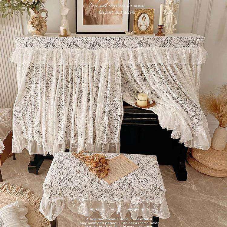 凳罩钢琴法式电子白色蕾丝半罩田园美布防尘罩钢琴罩全罩盖布美式,模玩/动漫/周边/娃圈三坑/桌游,模型制作工具/辅料耗材,淘宝优惠券,粉丝福利购,淘宝优惠卷