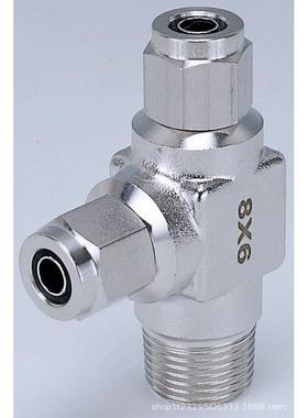 PISCO不锈钢压合接头歧管三通 NSD0640-01 NSD0640-02 NSD0640-03