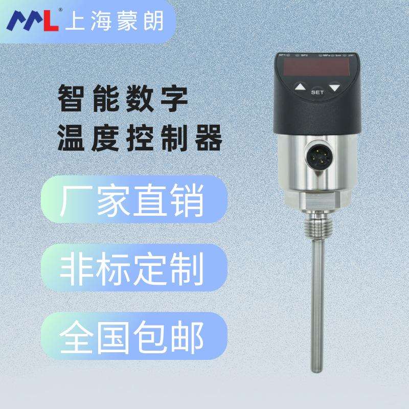 TT6350智能数显温度控制器PNP温度开关报警控制4-20mA远传LED显示