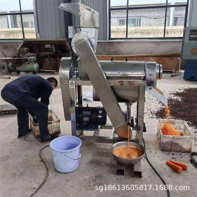 商用螺旋破碎打汁机 大型果蔬榨汁原汁机 工厂用芒果去核打浆机