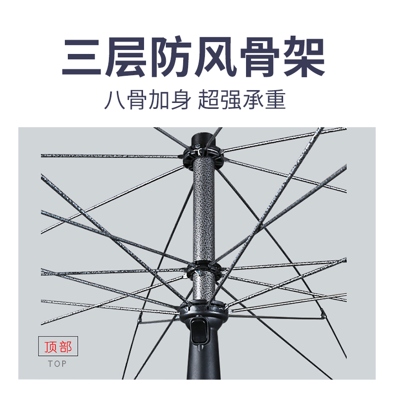 太阳伞定制logo广告雨伞大号防晒庭院伞遮阳伞大型户外摆摊做生意