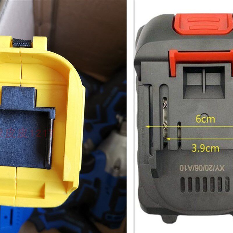 德威达 小火炮 电动扳手电锤角磨机电钻工具鼓风机锂电池座充电器