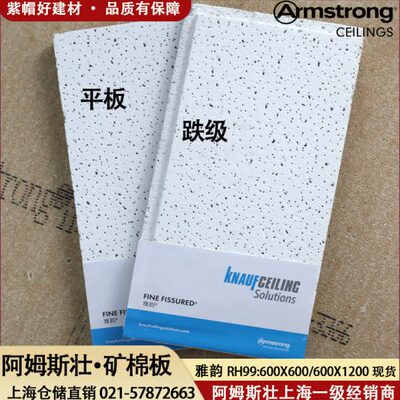阿姆斯壮矿棉板雅韵600X1200吊顶吸音天花板3510办公室天花W3572A