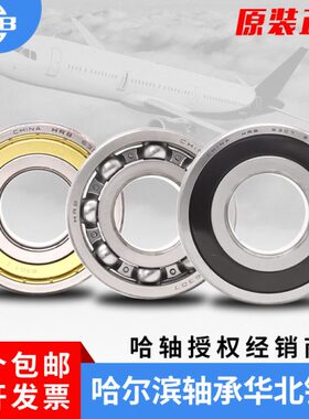 HRB哈尔滨轴承 6208 6209 6210 6211 6212 6213 6214 6215 2Z/2RZ