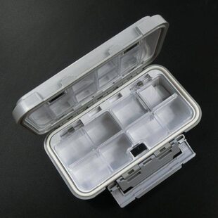 多功能路亚小配件盒存放收纳盒矶钓海钓路亚盒防水钓鱼储物鱼钩盒