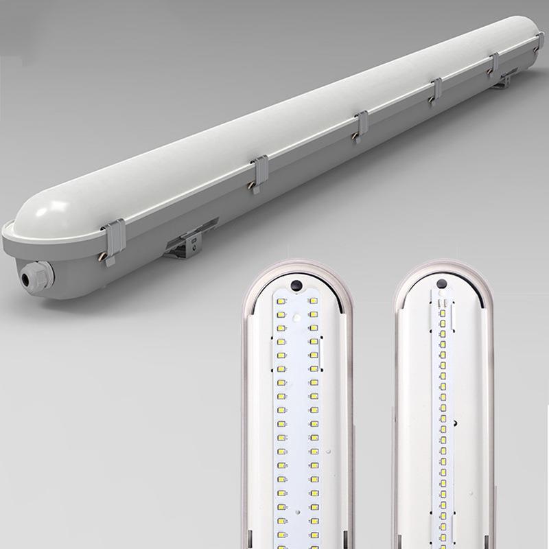 20W LED三防灯40W一体化三防支架60W防水防尘条工矿灯