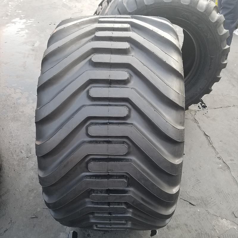 560/45R22.5打捆机轮胎宽基悬浮钢丝真空农业机械轮胎