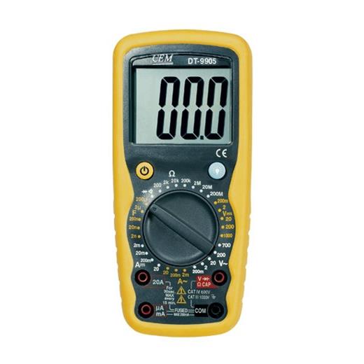 数字万用表 DT-9908 高性能高精确度数字万用表 双注塑带背光