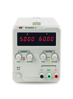 Rek/美瑞克RPS6005C-2 数显程控电源60V 5A 线性可调直流稳压电源