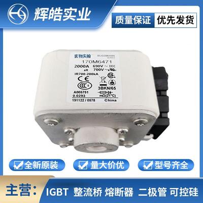 170M6471/170M6498/170M6500快速低压新能源熔断器型号齐全