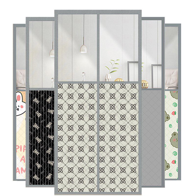 冬季防风挡风保暖空调门q帘磁铁条对吸防寒免打孔家用卧室隔断遮