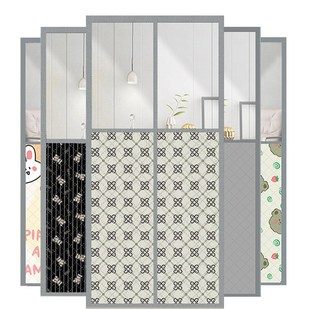 冬季 防风挡风保暖空调门q帘磁铁条对吸防寒免打孔家用卧室隔断遮