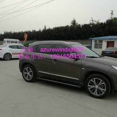 立体不锈钢 12-13款标致4008 改装专用车门防撞装饰亮条车身饰条