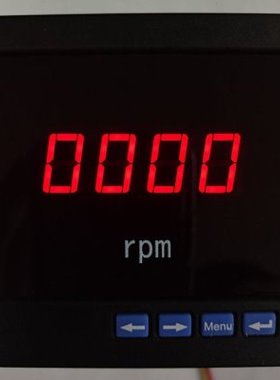 SX6L 1500RPM/DC10V 20mA 转速表  数显电流表转速表80X80MM