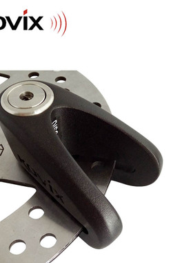 KOVIX KVC2摩托车碟刹锁防撬防钻电动车防盗锁V型碟锁抗液压剪