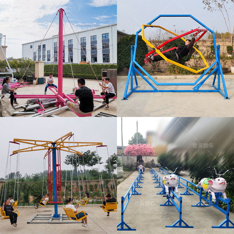 景区网红油桶小火车 户外儿童游乐场乐园农庄无动力 组合攀爬滑梯