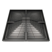 超市生鲜水果店堆头假底蔬菜假底货架展示架塑料假低面杂粮假低