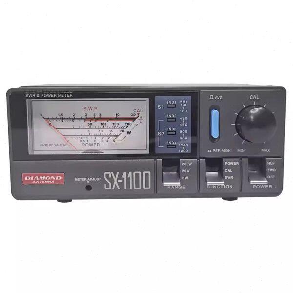 日本钻石天线 SX1100 电台天线测量用SWR功率表 驻波功率测量仪表