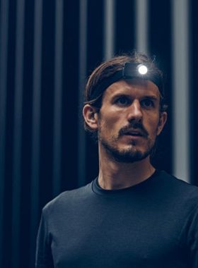 Bookman户外跑步头灯Monocle专业超亮强光防水头戴式越野露营头灯