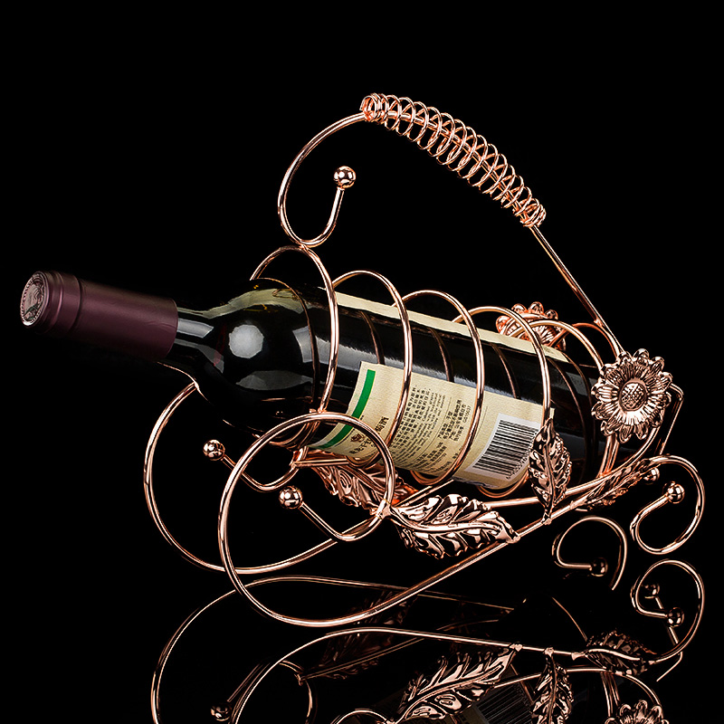 欧式创意红酒架酒柜摆件办公室客厅房间卧室装饰S品家居电视柜摆