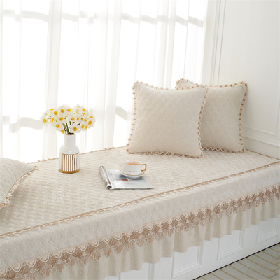 欧式主卧飘窗垫子轻奢窗台阳台垫防滑四季榻榻米W炕垫套罩定制