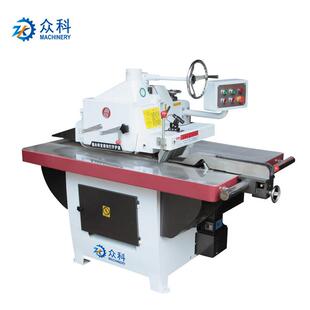 众科单片修边锯木工机械纵锯设备厂家MJ153实木修边机