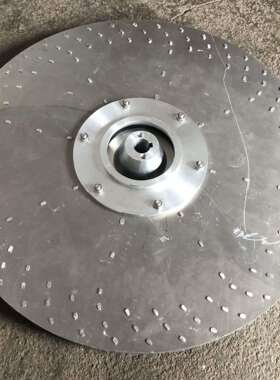 铂汇牌 AZY16-900-5.5轴封抽风机 轴加风机专用叶轮 铝镁合金材质