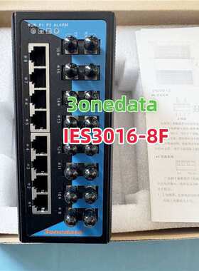 IES3016-8F三旺导轨式非网管8电8光百兆以太网交换机3onedata