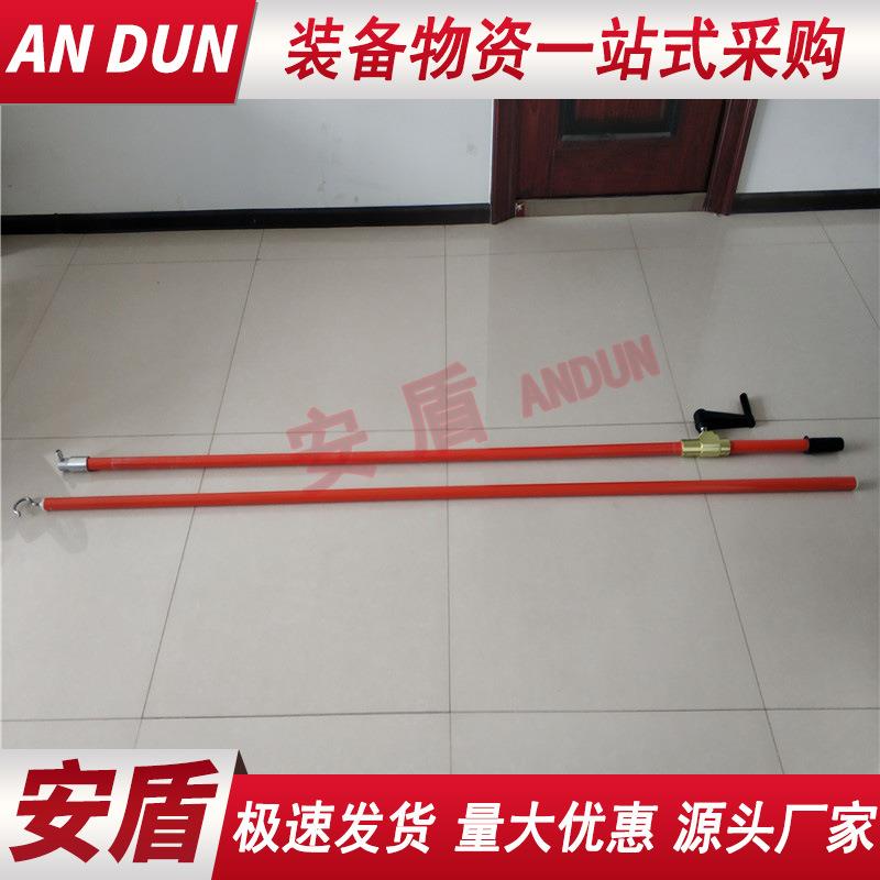 J型线夹安装摇把式扭力传动操作杆2.5米摇把扭力传送导杆绝缘杆