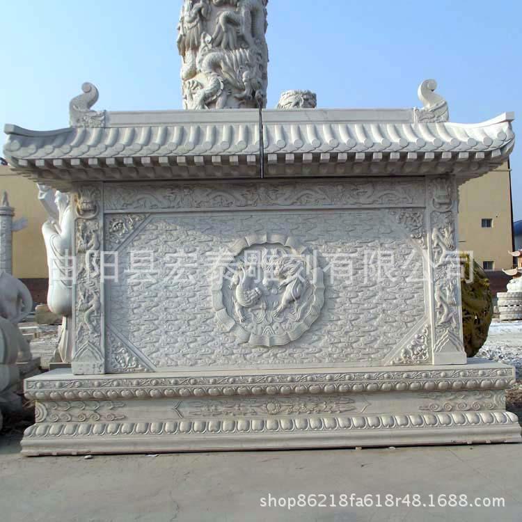 厂家直供石雕影壁墙 仿古影壁墙 汉白玉浮雕庭院石浮雕壁画