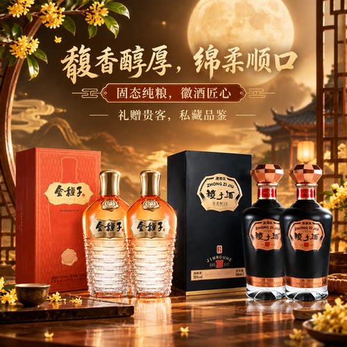 金种子50度馥9+50度金柔和10年
