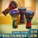 12寸非洲鼓免调音可绑绳打击乐器鼓耳调音手鼓个性 款 厂家