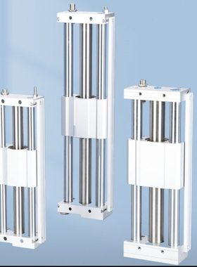 RMT无杆气缸20-25-32-40X200X400X500长行程亚德客型导杆磁偶气缸