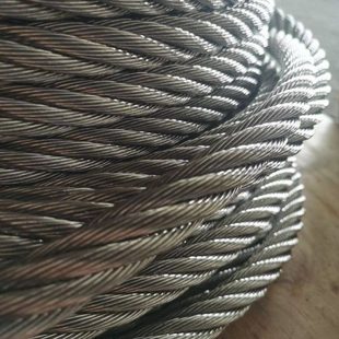 304不锈钢钢丝绳耐磨防锈牵引吊索渔业起重拉绳耐磨钢丝绳现货