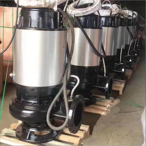 55千瓦排污泵小型潜水泵抽沙泵三相无堵塞流道式叶轮防堵效果好
